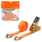 Ремень крепления груза с храповиком Airline, 1 т, 4.5 м - Фото 1