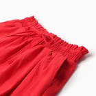 Костюм для девочки (рубашка и шорты) MINAKU, красный, рост 158-164 см - фото 25392096