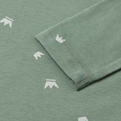 Лонгслив детский MINAKU, рост 68-74 см, оливковый