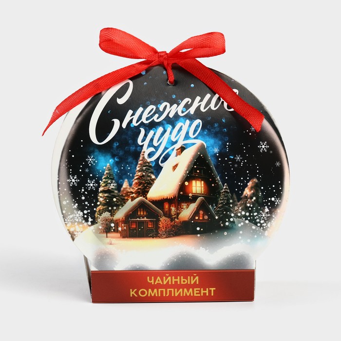 Чай подарочный, «Снежное чудо», ассорти, 12,6 г (7 пакетиков х 1,8 г). - Фото 1