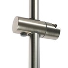 УЦЕНКА Душевая стойка ZEIN S05, держатель из пластика, крепеж, сатин 10726948