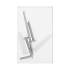 УЦЕНКА Душевая стойка ZEIN S05, держатель из пластика, крепеж, сатин - Фото 6