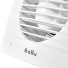 Вентилятор вытяжной Ballu BAF-FW 100, d=100 мм, 12 Вт, 110 м3/час, 31 дБ, белый - Фото 4