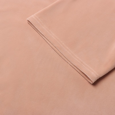 Пижама женская (футболка, шорты) KAFTAN Plushy, размер 40-42, бежевая