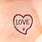 Мягкая игрушка «Медведь», 75 см, розовый, с надписями - фото 25507680