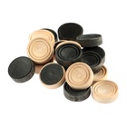 Нарды деревянные большие, настольная игра, 55 х 55 см, кожа, с ручкой, крокодил, черные - фото 26033332