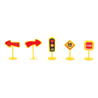 Парковка «Военная база», 1 машинка, 8 дорожных знаков, 31 деталь - Фото 6