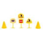 Парковка «Военная база», 1 машинка, 8 дорожных знаков, 31 деталь - Фото 7