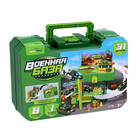 Парковка «Военная база», 1 машинка, 8 дорожных знаков, 31 деталь - Фото 9