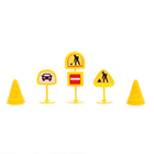 Парковка «Полицейский участок», 1 машинка, 8 дорожных знаков, 31 деталь - Фото 8