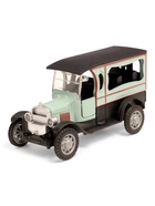 Машинка металлическая «Ретро», инерционная, 1:32, открываются двери, цвет бежевый - Фото 7