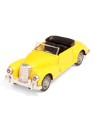 Машинка металлическая «Ретро», 1:32, инерционная, открываются двери, цвет красный  (артикул 10292549)  большой выбор товаров оптом и в розницу по низким ценам с доставкой