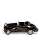 Машинка металлическая «Ретро», 1:32, инерционная, открываются двери, цвет красный - Фото 8