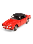 Машинка металлическая «Ретро», 1:32, инерционная, открываются двери, цвет серый 10292551