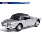 Машинка металлическая «Ретро», 1:32, инерционная, открываются двери, цвет серый - Фото 5