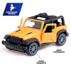 Машина металлическая «Джип», инерционная, 1:36, открываются двери, цвет оранжевый - Фото 2
