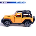 Машина металлическая «Джип», инерционная, 1:36, открываются двери, цвет оранжевый - Фото 4