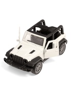 Машина металлическая «Джип», инерционная, 1:36, открываются двери, цвет оранжевый - фото 122952184