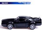 Машинка металлическая «Форсаж», 1:32, инерционная, открываются двери, цвет черный - Фото 4