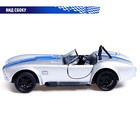 Машинка металлическая «Ретро», 1:32, инерционная, открываются двери, цвет серый - Фото 4