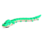 Интерактивная игрушка «Животное.Аллигатор», световые эффекты, работает от батареек, 11 деталей, цвет зелёный - Фото 2