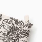 Варежка - прихватка «Этель» Black flowers, 20×27 см, 100% хлопок, саржа 190 г/м² - Фото 3
