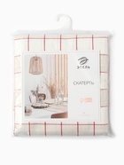 Скатерть «Этель» Bright cage, 149×220 см, 100% хлопок, рогожка 186 г/м² - Фото 12