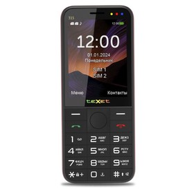 Смартфон TEXET TM-315 Black Red