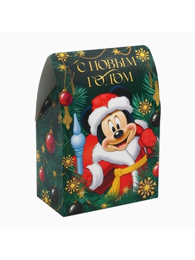 Коробка складная новогодняя «С Новым годом!», 16×24×9 см