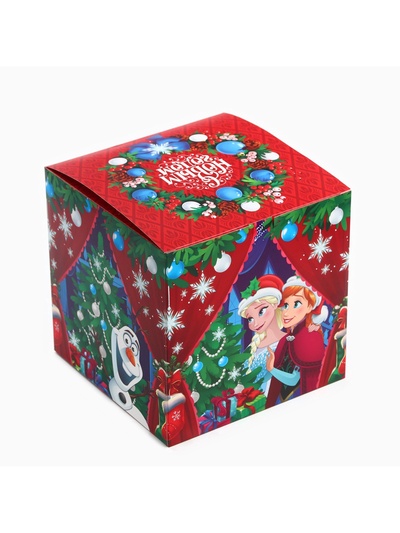 Коробка складная «С Новым годом», 20×20×20 см