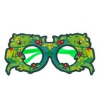 Очки карнавальные «Змея», зелёные - Фото 3