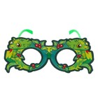 Очки карнавальные «Змея», зелёные - Фото 4