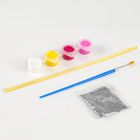 Ёлочная подвеска из дерева своими руками на новый год «Шар», набор для творчества - Фото 6