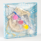 Ёлочная подвеска из дерева своими руками на новый год «Шар», набор для творчества - Фото 7