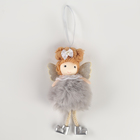 Ёлочное украшение кукла Milo toys «Фея», с бантиком - Фото 2