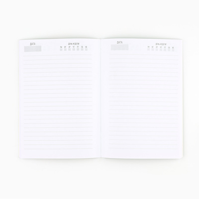 Ежедневник А5, 80 листов, недатированный, в мягкой обложке «Мечтай в Новом году!»