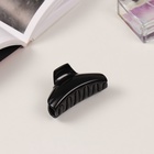 Крабик для волос «Флориана», набор 3 шт., дуга, 6.5 и 4 см, чёрный (комплект 6 шт) - фото 51904989