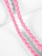 Тесьма декоративная с помпонами, 10 мм, 9.1±0.5 м, нежно-розовая - Фото 1