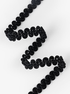 Тесьма декоративная «Шанель», 12 мм, 10±1 м, чёрная - Фото 3