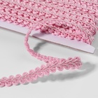 Тесьма декоративная шанель 12мм*10±1м розовый АУ - Фото 2