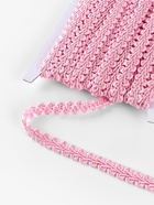 Тесьма декоративная «Шанель», 12 мм, 10±1 м, розовая - Фото 2