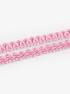 Тесьма декоративная «Шанель», 12 мм, 10±1 м, розовая - Фото 3