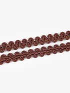 Тесьма декоративная «Шанель», 12 мм, 10±1 м, коричневая - Фото 2