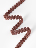 Тесьма декоративная «Шанель», 12 мм, 10±1 м, коричневая - Фото 3