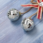 Украшение ёлочное «Зимнее волшебство. Жанр», новогоднее, 18×9 см, в виде звезды - Фото 3