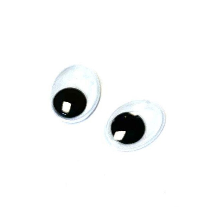 Глаза овальные ZZD, размер 10x15 мм - Фото 1