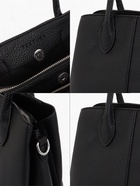 Сумка женская тоут TEXTURA на молнии, 29×11×23 см, однотонная, чёрная - Фото 4