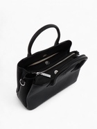 Сумка женская тоут TEXTURA на молнии, 29×11×23 см, однотонная, чёрная - Фото 9