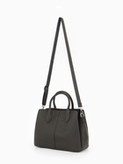 Сумка женская тоут TEXTURA на молнии, 29×11×23 см, однотонная, серая - Фото 15