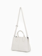 Сумка женская тоут TEXTURA на молнии, 29×11×23 см, однотонная, белая - Фото 15